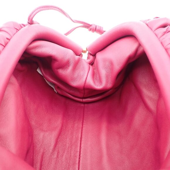 BOTTEGA VENETA Logo Intrecciato Mini Shoulder Bag Leather Pink Italy 93RF473 - Picture 8 of 14